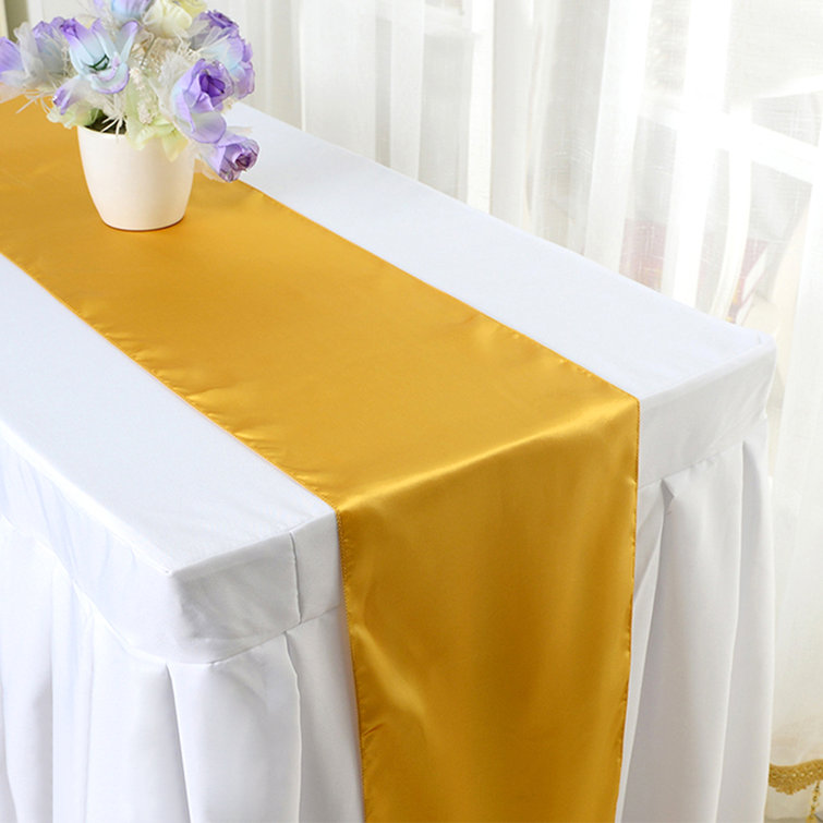 Boshen PolyCoated Disposable Table Runner Wayfair